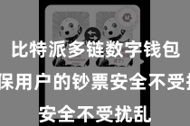 比特派多链数字钱包 确保用户的钞票安全不受扰乱