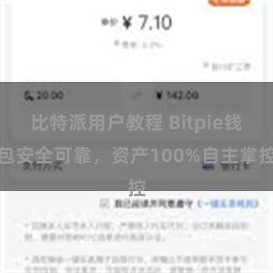 比特派用户教程 Bitpie钱包安全可靠，资产100%自主掌控