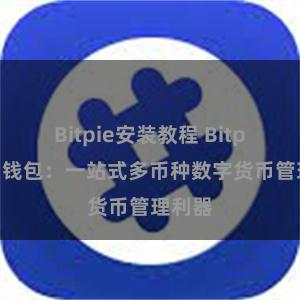 Bitpie安装教程 Bitpie多币钱包：一站式多币种数字货币管理利器