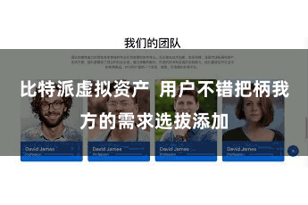 比特派虚拟资产  用户不错把柄我方的需求选拔添加